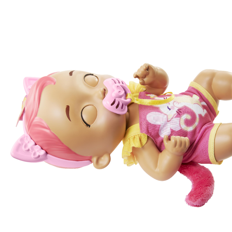 Mattel My Garden Baby - Μωράκι Γατάκι ΄Μαμ Και Νάνι' Ροζ Μαλλιά HHP28 (HHP27)