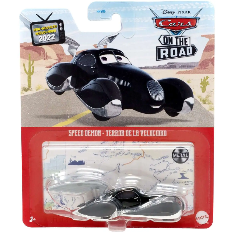 Mattel Cars - Αυτοκινητάκι, On The Road, Speed Demon HHT97 (DXV29)