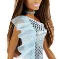 Mattel Barbie - Μini Φορέματα, Μελαχρινή Μπλε Φόρεμα HJR95 (T7580)