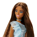 Mattel Barbie - Μini Φορέματα, Μελαχρινή Μπλε Φόρεμα HJR95 (T7580)