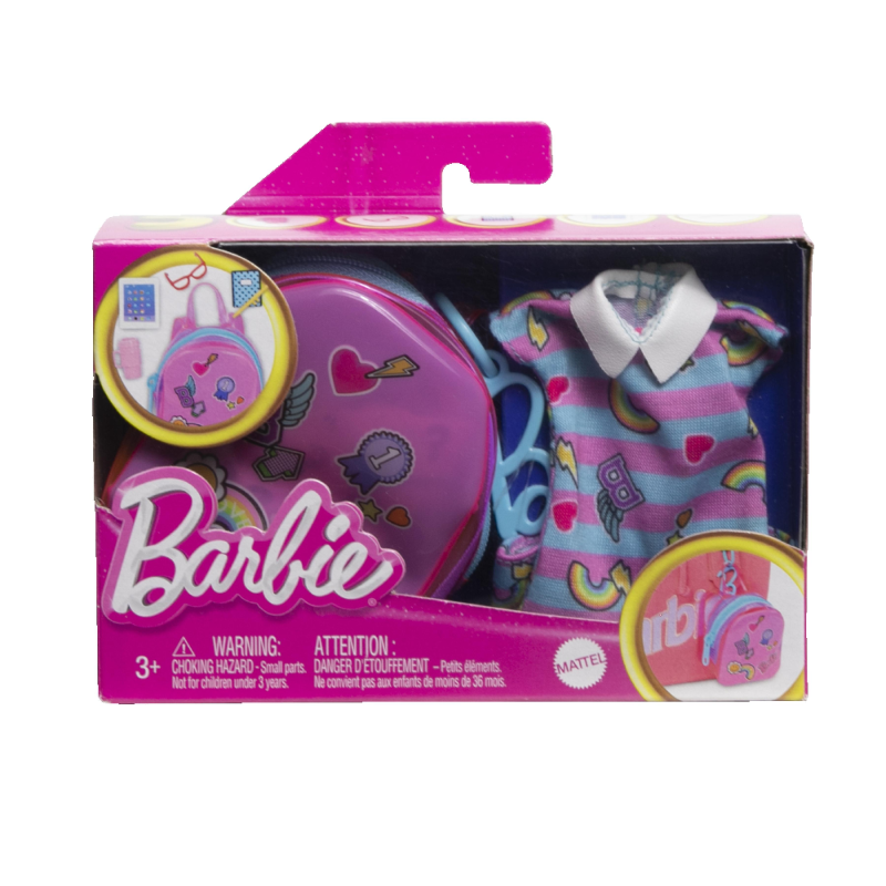 Mattel Barbie - Τσαντάκι Ροζ Με Αξεσουάρ HJT44 (HJT41)