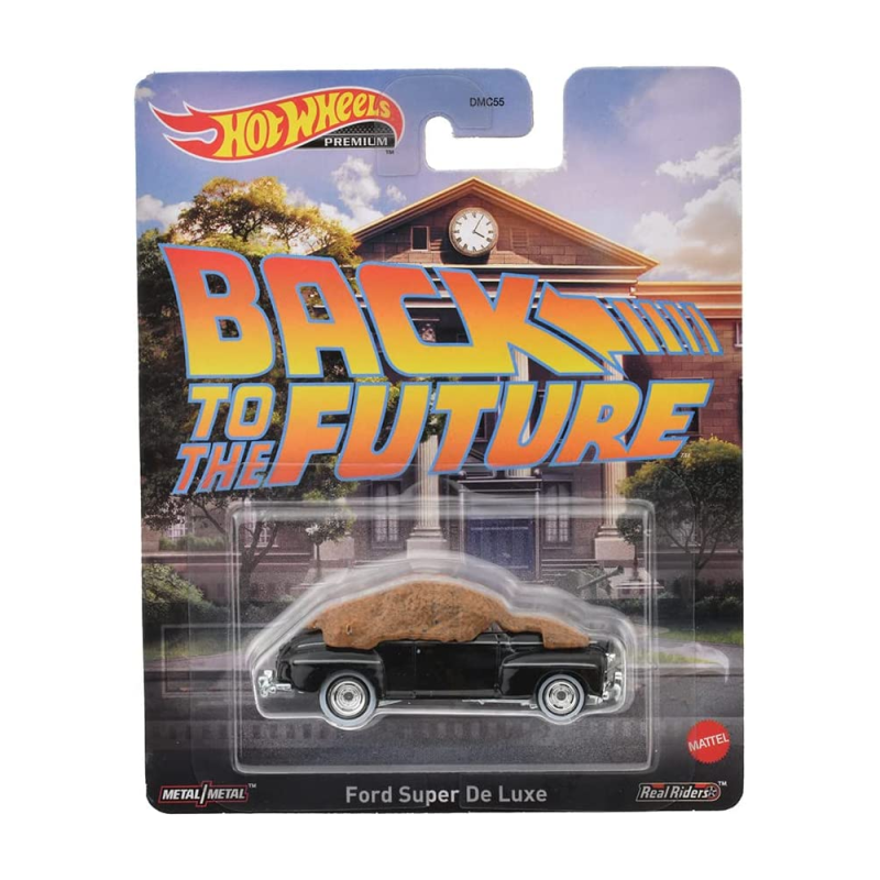 Mattel Hot Wheels – Συλλεκτικό Αυτοκινητάκι, Back To The Future, Ford Super De Luke HKC25 (DMC55)