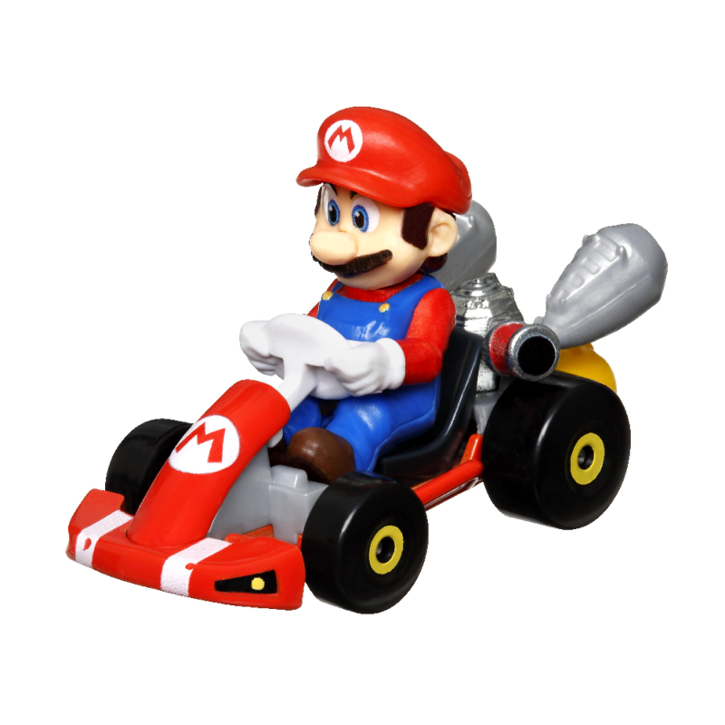 Mattel Hot Wheels - Αυτοκινητάκι Super Mario Bros Movie, Mario HKD42 (GBG25)