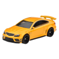 Mattel Hot Wheels - Αυτοκινητάκι Premium Boulevard, '12 Mercedes-Benz C 63 AMG Coupe Black Series No76 HKF23 (GJT68)