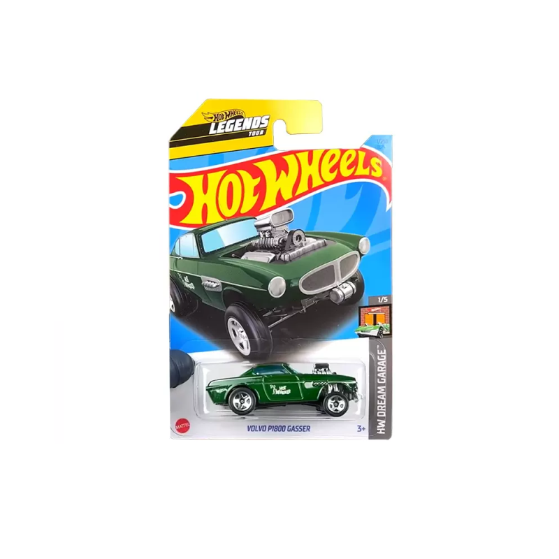 Mattel Hot Wheels - Αυτοκινητάκι HW Dream Garage, Volvo P1800 Gasser (1/5) HKG27 (5785)