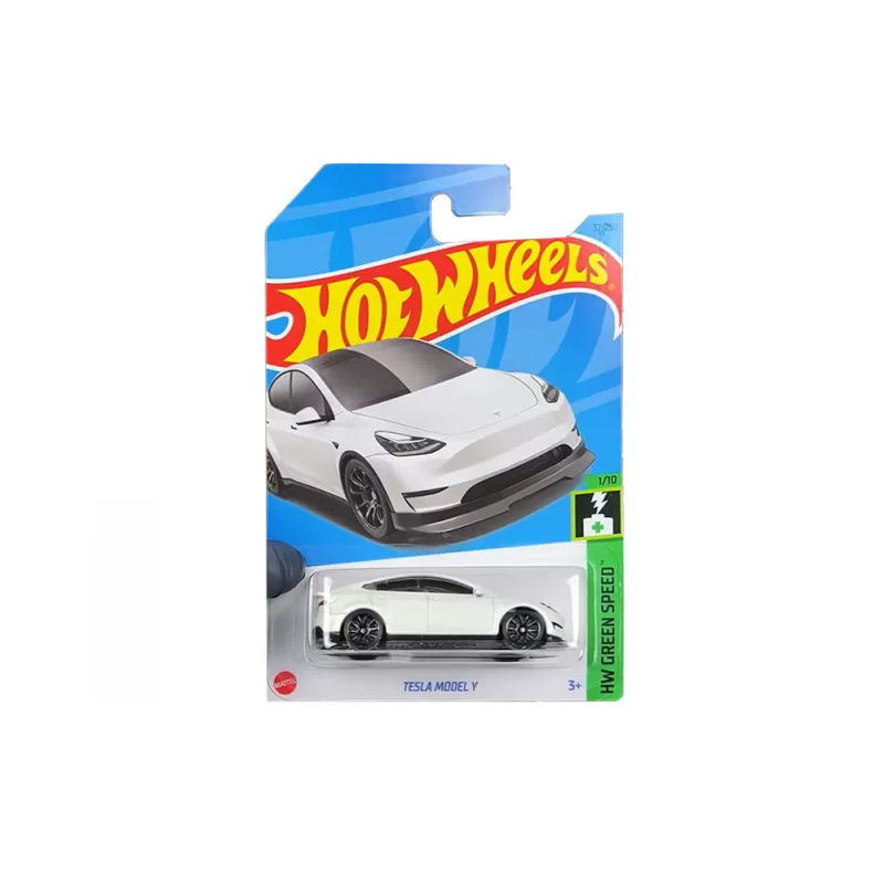 Mattel Hot Wheels - Αυτοκινητάκι HW Green Speed, Tesla Model Y (1/10) HKG28 (5785)