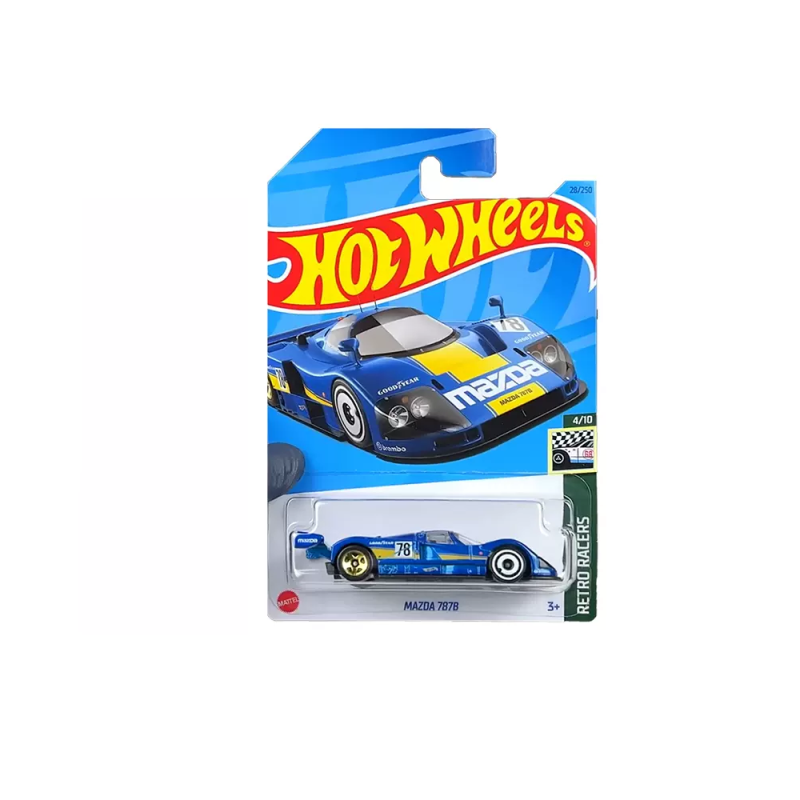 Mattel Hot Wheels - Αυτοκινητάκι Retro Racers, Mazda 787B (4/10) HKH01 (5785)