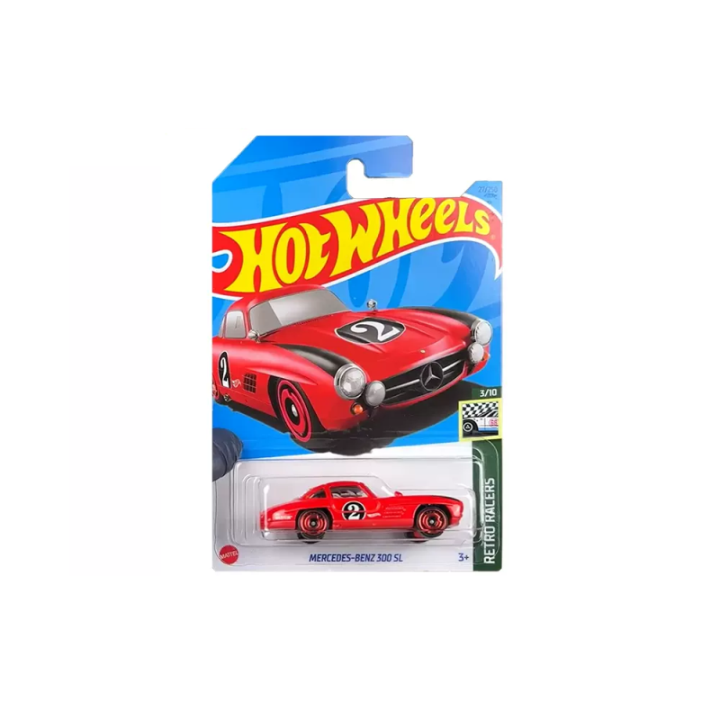 Mattel Hot Wheels - Αυτοκινητάκι Retro Racers, Mercedes-Benz 300 SL (3/10) HKH02 (5785)