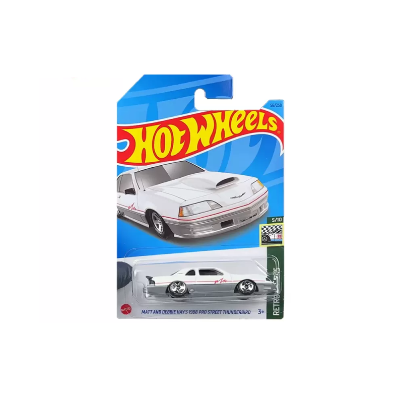 Mattel Hot Wheels - Αυτοκινητάκι Retro Racers, Matt And Debbie Hay΄s 1988 Pro Street Theunderbird (5/10) HKH05 (5785)
