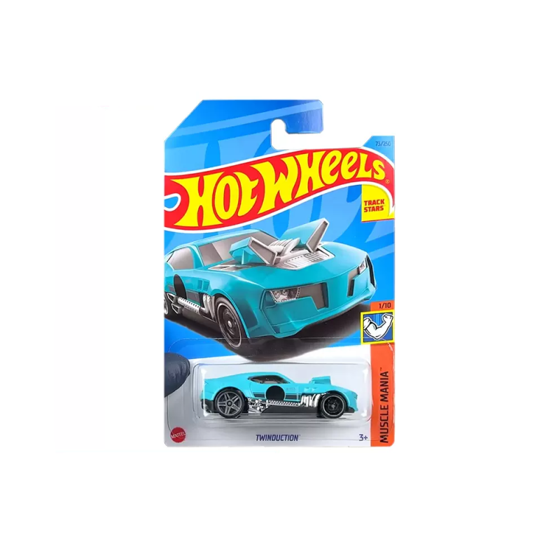 Mattel Hot Wheels - Αυτοκινητάκι Muscle Mania, Twinduction (1/10) HKH22 (5785)