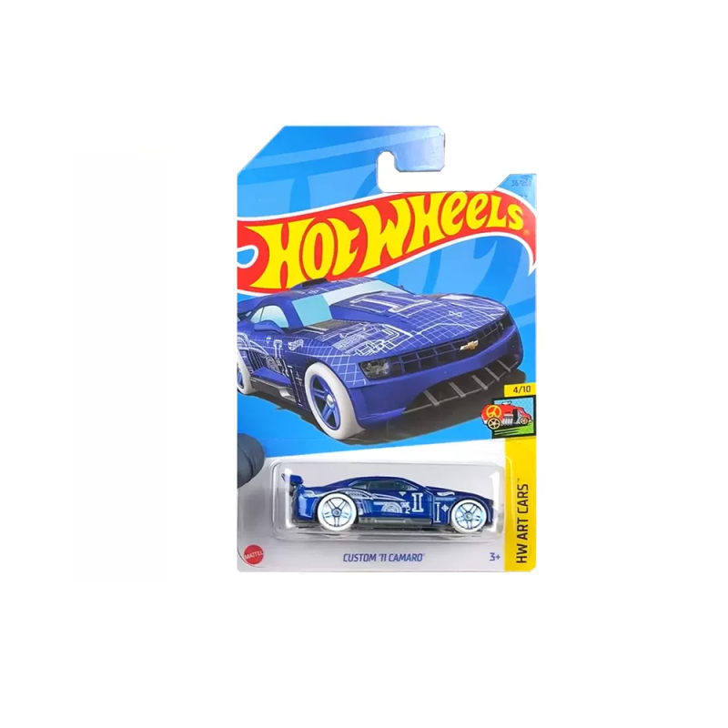 Mattel Hot Wheels - Αυτοκινητάκι HW Art Cars, Custom ΄11 Camaro (4/10) HKH48 (5785)