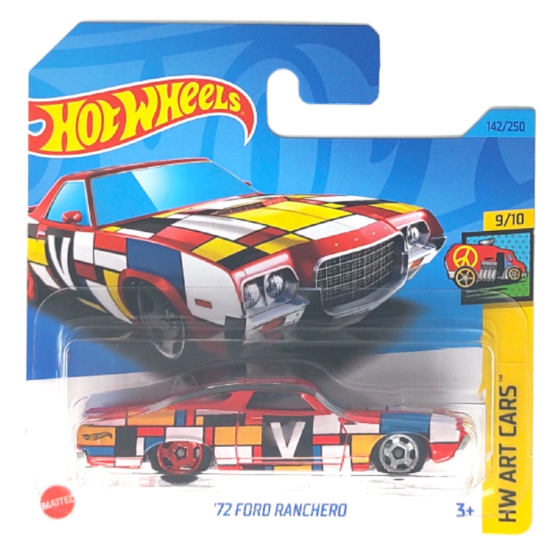 Mattel Hot Wheels - Αυτοκινητάκι HW Art Cars, ΄72 Ford Ranchero (9/10) HKH53 (5785)