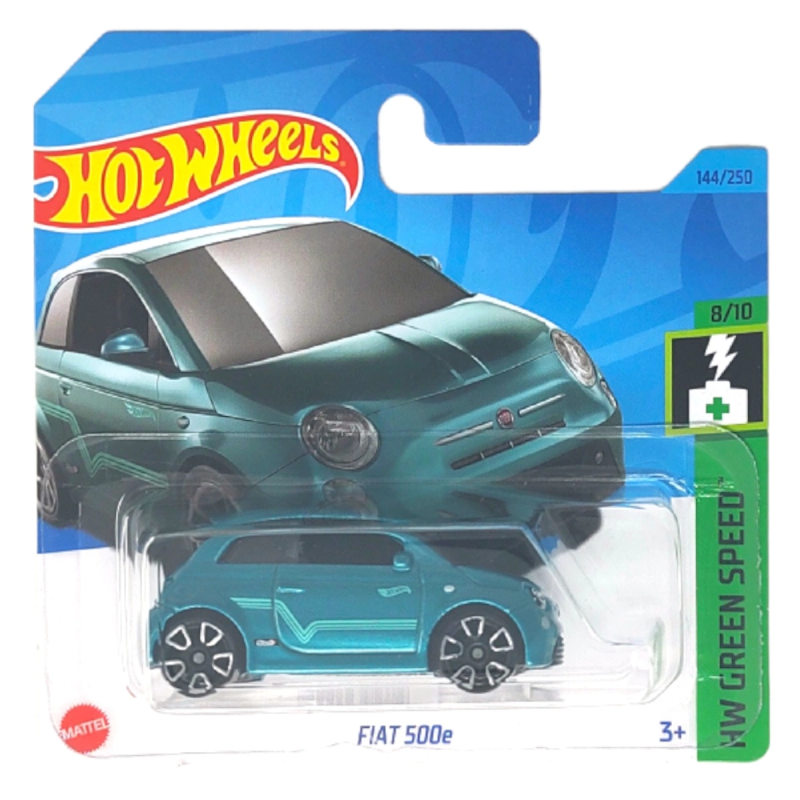 Mattel Hot Wheels - Αυτοκινητάκι HW Green Speed, Fiat 500E (8/10) HKH59 (5785)