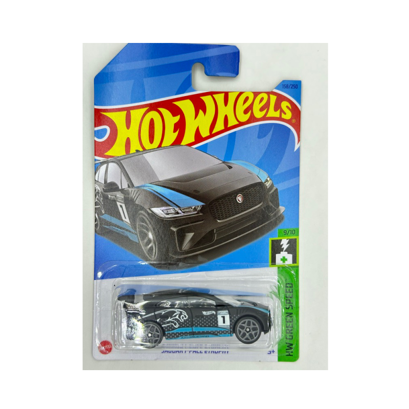 Mattel Hot Wheels - Αυτοκινητάκι HW Green Speed, Jaguar I-Pace eTrophy (9/10) HKH60 (5785)
