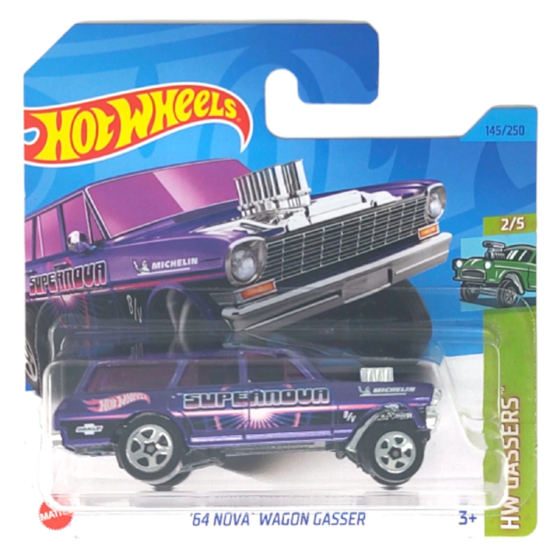 Mattel Hot Wheels - Αυτοκινητάκι HW Gassers, ΄64 Nova Wagon Gasser (2/5) HKH63 (5785)