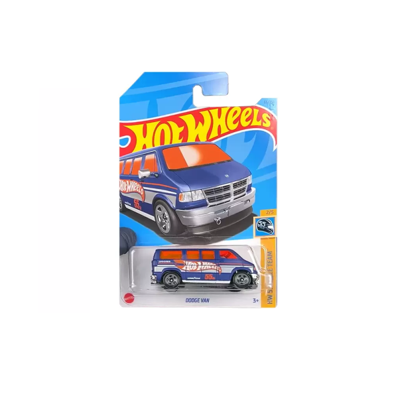 Mattel Hot Wheels - Αυτοκινητάκι HW 55 Race Team, Dodge Van (2/5) HKH67 (5785)