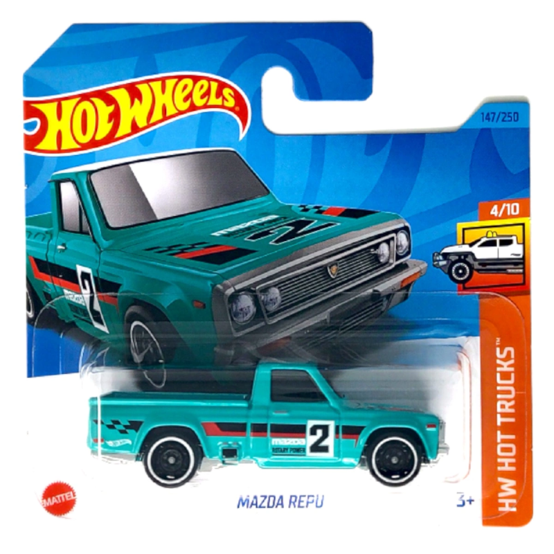 Mattel Hot Wheels - Αυτοκινητάκι HW Hot Trucks, Mazda Repu (4/10) HKH99 (5785)