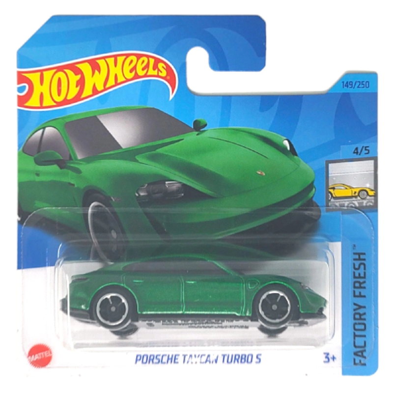 Mattel Hot Wheels - Αυτοκινητάκι Factory Fresh, Porsche Taycan Turbo S (4/5) HKJ31 (5785)