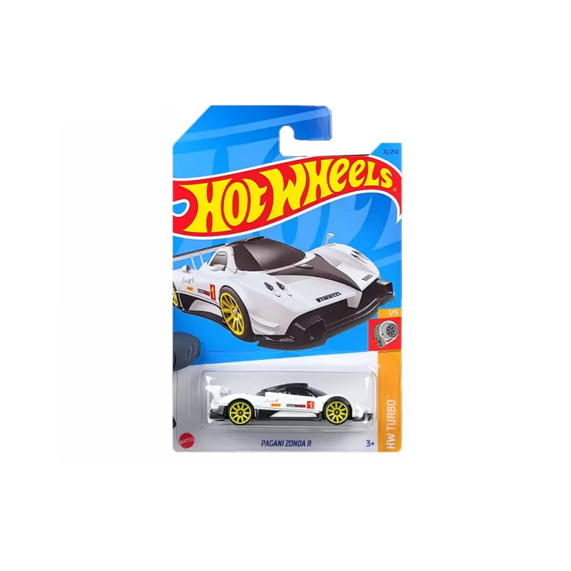 Mattel Hot Wheels - Αυτοκινητάκι HW Turbo, Pagani Zonda R (1/5) HKJ36 (5785)