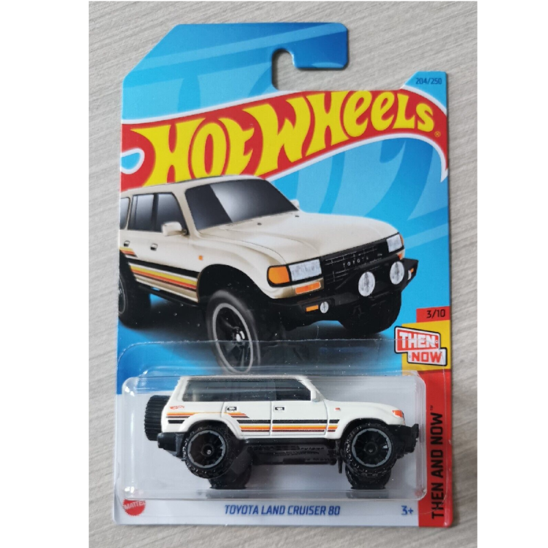 Mattel Hot Wheels - Αυτοκινητάκι Toyota Land Cruiser 80 3/10 , Then And Now HKJ41 (5785)