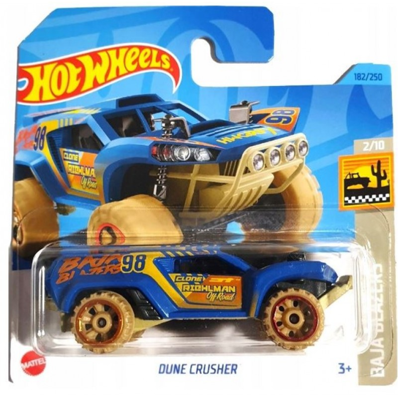 Mattel Hot Wheels - Αυτοκινητάκι Baja Blazers 2/10 , Dune Crusher HKJ58 (5785)