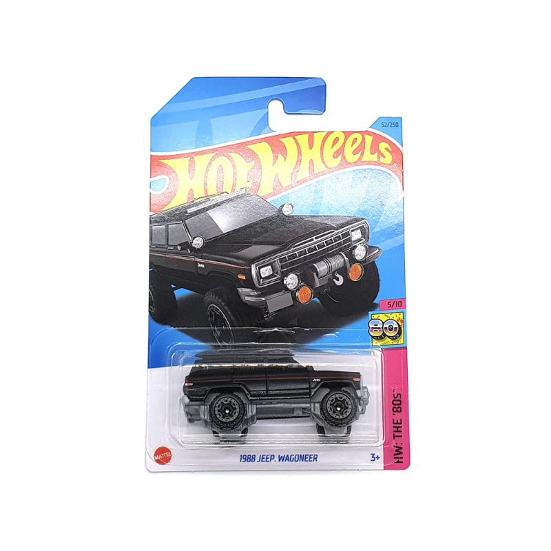 Mattel Hot Wheels - Αυτοκινητάκι HW The ΄80s, 1988 Jeep Wagoneer (5/10) HKJ63 (5785)