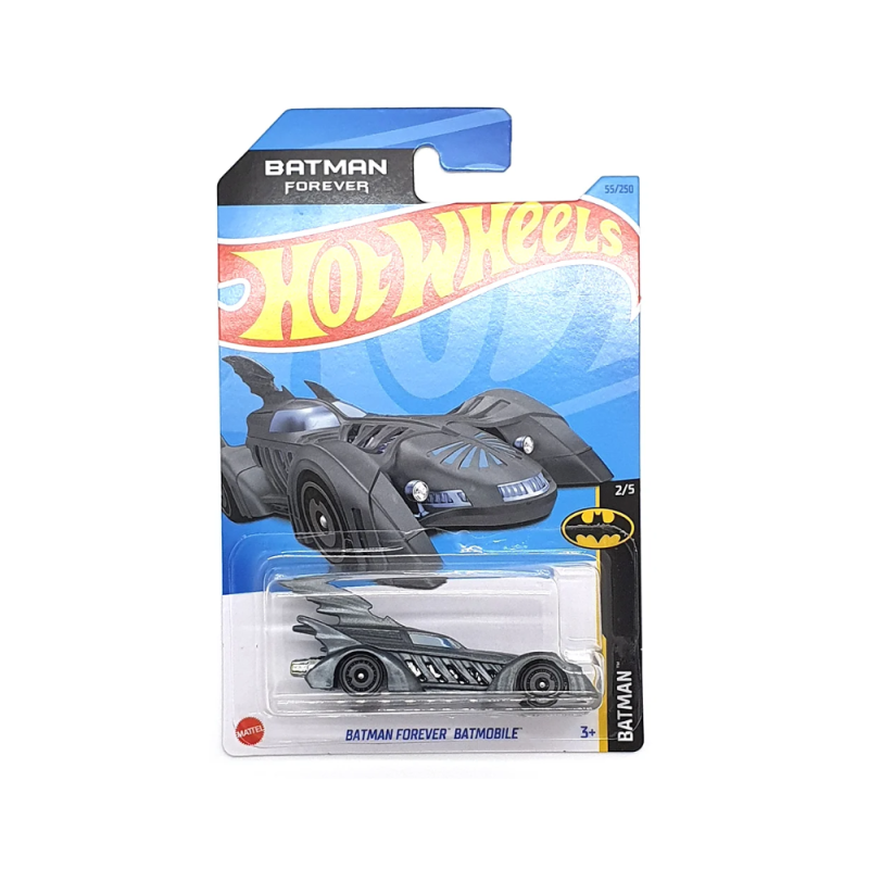 Mattel Hot Wheels - Αυτοκινητάκι Batman, Batman Forever Batmobile (2/5) HKJ73 (5785)