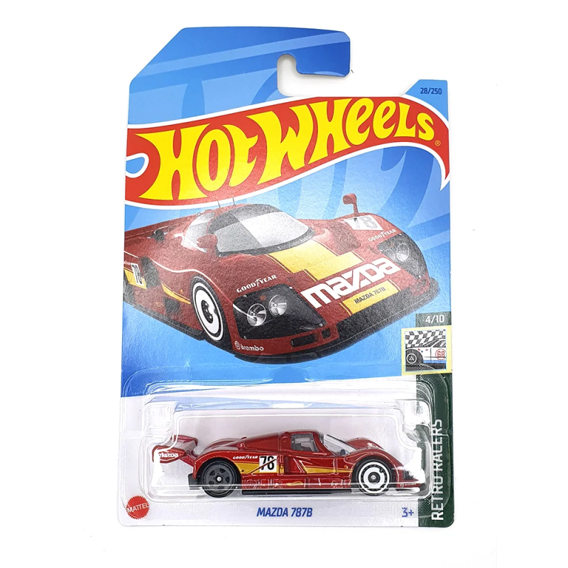 Mattel Hot Wheels - Αυτοκινητάκι Mazda 787B 4/10 , Hw Retro Racers HKJ79 (5785)
