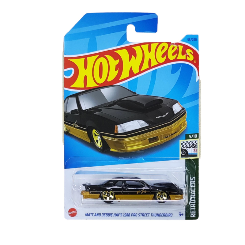 Mattel Hot Wheels - Αυτοκινητάκι Retro Racers, Matt And Debbie Hay΄s 1988 Pro Street Thunderbird (5/10) HKJ80 (5785)