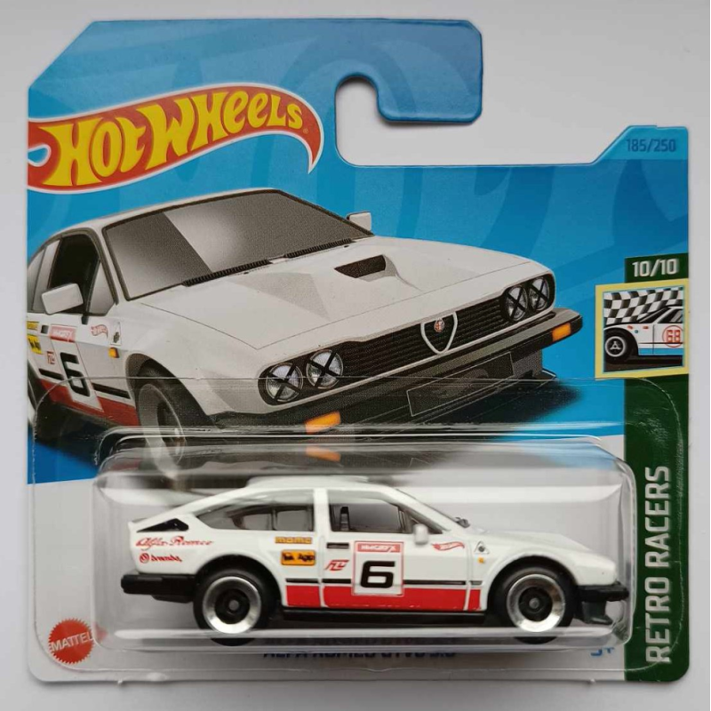 Mattel Hot Wheels - Αυτοκινητάκι Retro Racers 10/10 , Alfa Romeo GTV6 3.0 HKJ83 (5785)