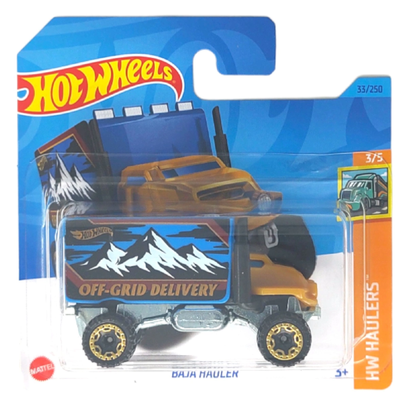 Mattel Hot Wheels - Αυτοκινητάκι HW Haulers, Baja Hauler (3/5) HKJ98 (5785)