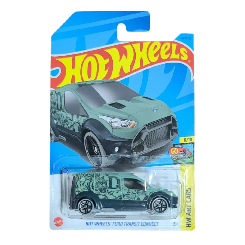 Mattel Hot Wheels - Αυτοκινητάκι HW Art Cars, Hot Wheels Ford Transit Connect (6/10) HKK18 (5785)