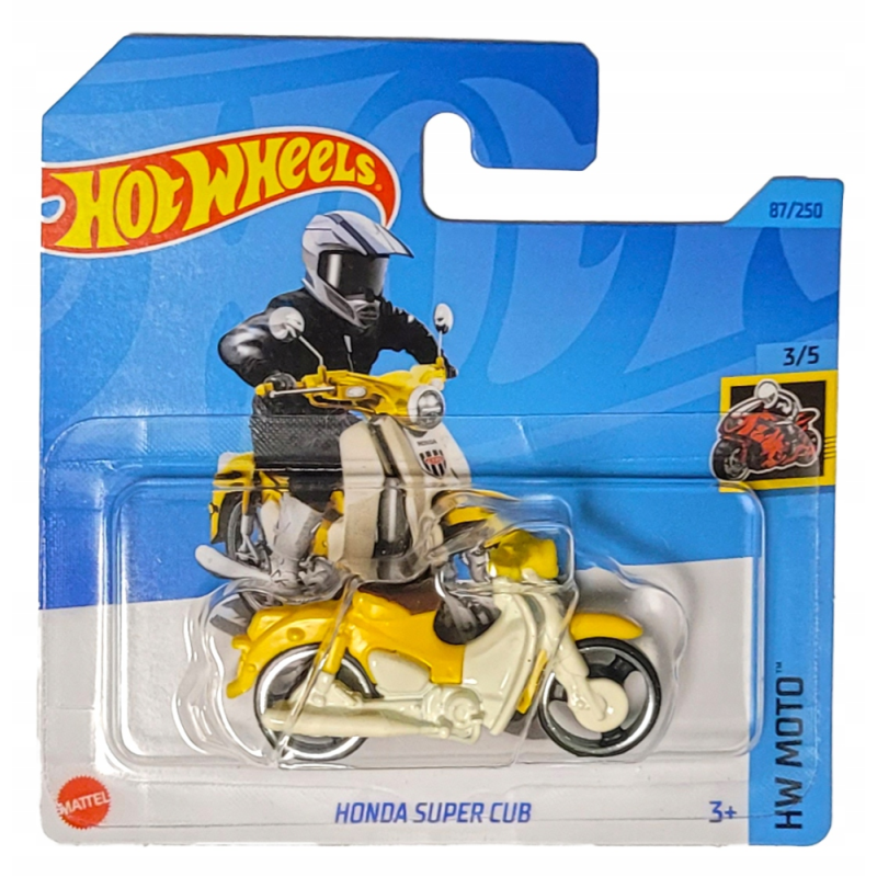 Mattel Hot Wheels - Αυτοκινητάκι HW Moto 3/5 , Honda Super Cub HKK32 (5785)