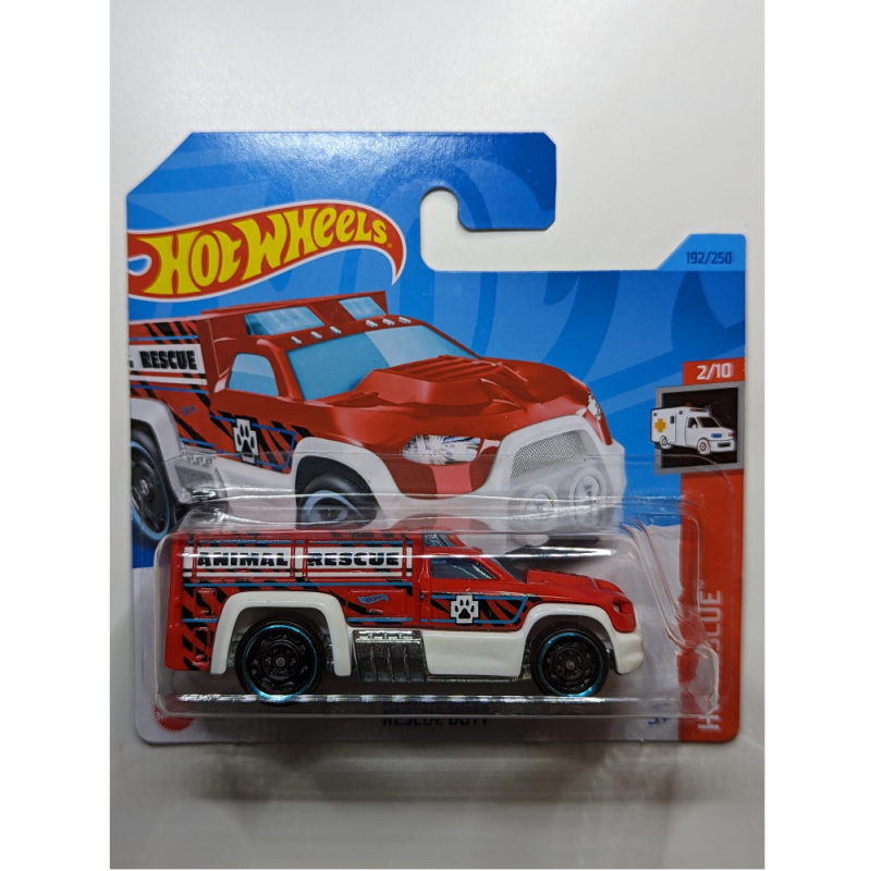 Mattel Hot Wheels - Αυτοκινητάκι HW Rescue 2/10 , Rescue Duty HKK70 (5785)