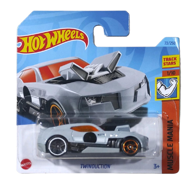 Mattel Hot Wheels - Αυτοκινητάκι Muscle Mania, Twinduction (1/10) HKK88 (5785)