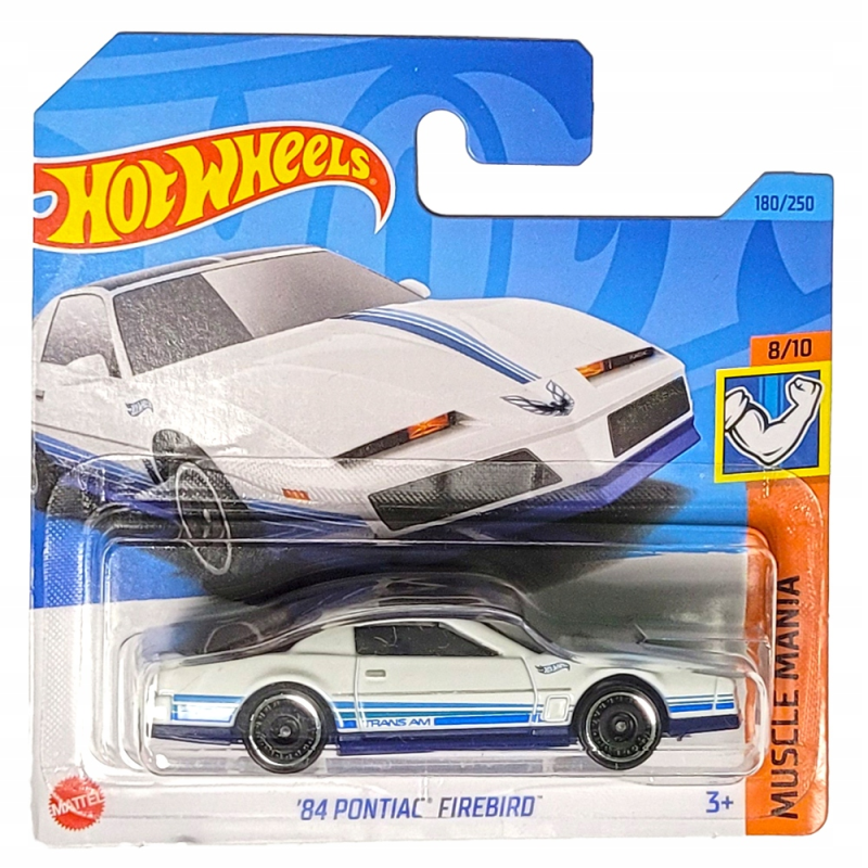 Mattel Hot Wheels - Αυτοκινητάκι Muscle Mania 8/10 , ;84 Pontiac Firebird HKK92 (5785)