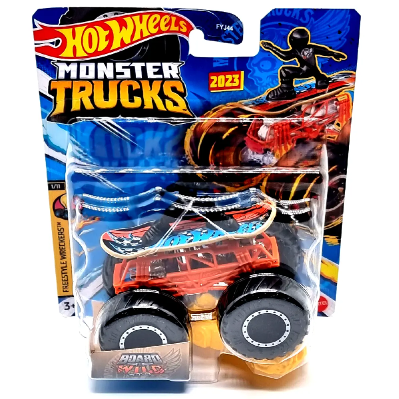 Mattel Hot Wheels - Monster Trucks, Board Wild HKM32 (FYJ44)