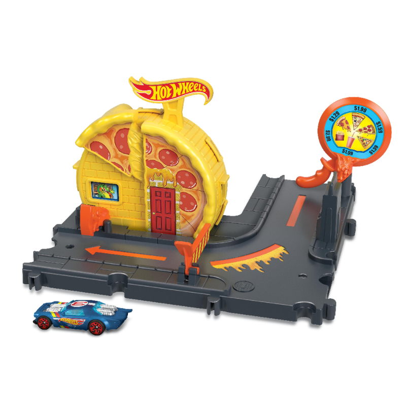 Mattel Hot Wheels - City, Speedy Pizza Pick-Up HKX44 (HMD53)