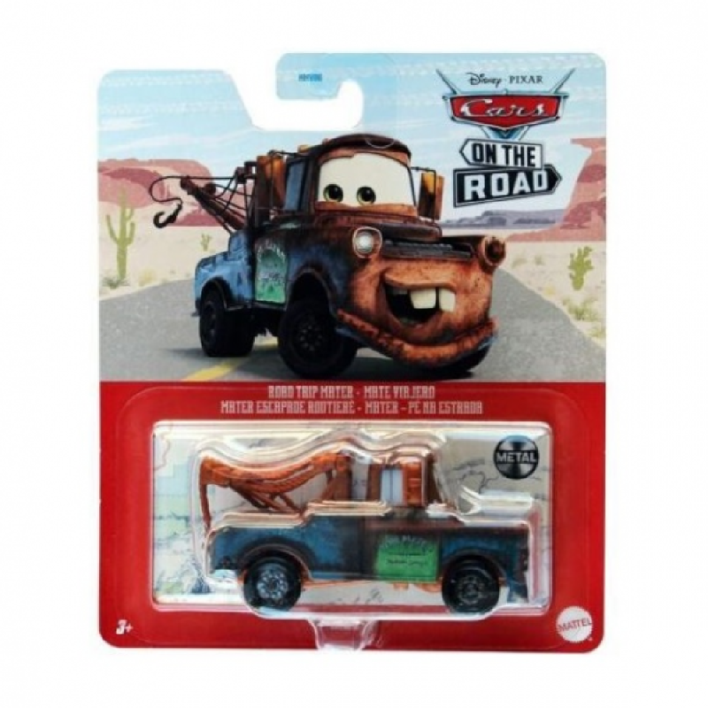 Mattel Cars - Αυτοκινητάκι, Road Trip Mater HKY35 (DXV29)