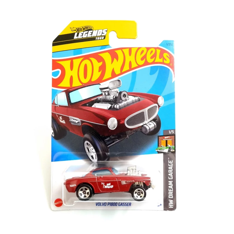 Mattel Hot Wheels - Αυτοκινητάκι Volvo P1800 Gasser 1/250 , HW Dream Garage HKJ94 (5785)