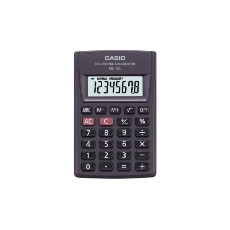 Casio - Αριθμομηχανή HL-4A