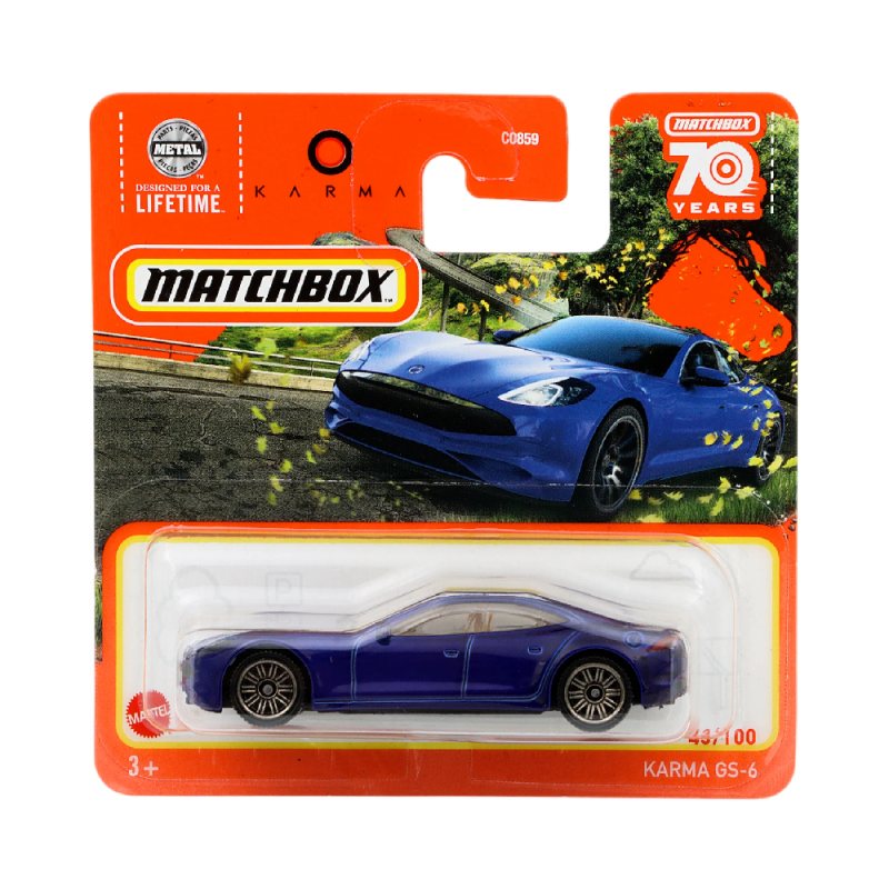 Mattel Matchbox - Αυτοκινητάκι, Karma GS-6 (43/100) HLC45 (C0859)