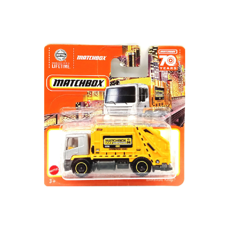 Mattel Matchbox - Αυτοκινητάκι, Garbage King (61/100) HLD09 (C0859)