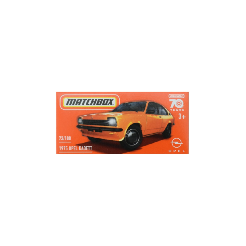 Mattel Matchbox - Αυτοκινητάκι Σε Κουτί, 1975 Opel Kadett (73/100) HLD89 (DNK70)