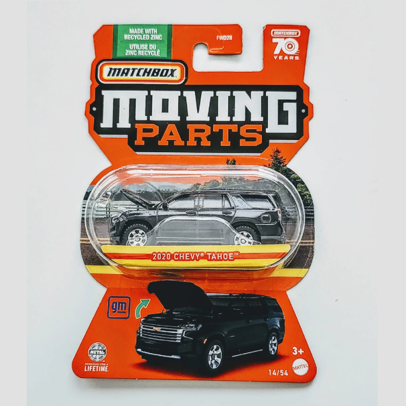 Mattel Matchbox - Moving Parts, 2020 Chevy Tahoe (14/54) HLF99 (FWD28)