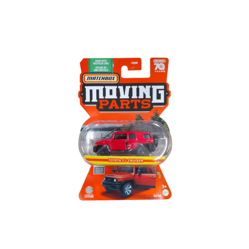Mattel Matchbox - Moving Parts, Toyota FJ Cruiser (30/54) HLG15 (FWD28)