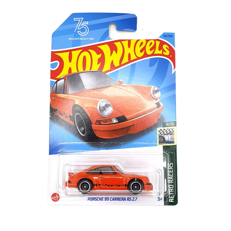 Mattel Hot Wheels - Αυτοκινητάκι Porsche 911 Carrera RS 2.7 8/10 , Retro Racers HKJ82 (5785)