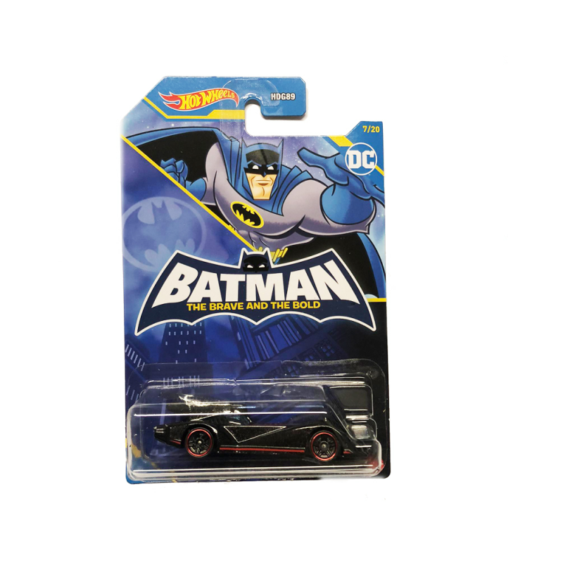 Mattel Hot Wheels – Αυτοκινητάκι, Batman, Batmobile (7/20) HLK61 (HDG89)