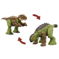 Mattel Jurassic World - Fierce Changers, Δεινόσαυροι 2 Σε 1, Tyrannosaurus Rex & Ankylosaurus HLP06 (HLP05)