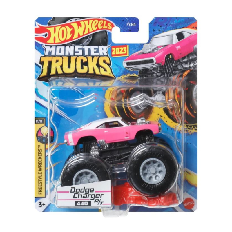 Mattel Hot Wheels - Monster Trucks, Dodge Charger HLT14 (FYJ44)